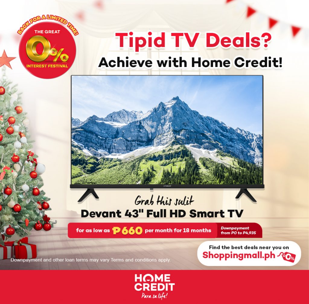 Home Credit Holiday Gift Devant 43 inch by Digitaldavao